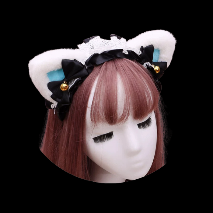 Pastel Ribbon Nekomimi Cat Ear Headband thumbnail 12