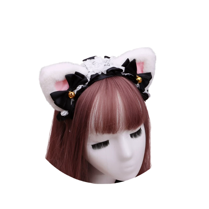 Pastel Ribbon Nekomimi Cat Ear Headband thumbnail 14