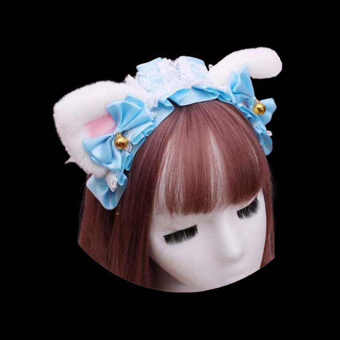 Pastel Ribbon Nekomimi Cat Ear Headband thumbnail 15