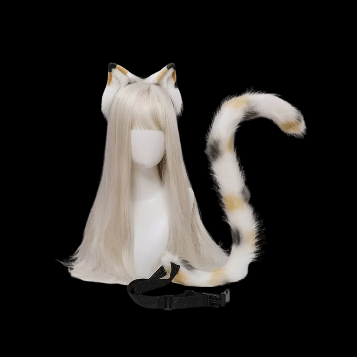 Patterned Cat Ears & Long Tail Bundle thumbnail 2