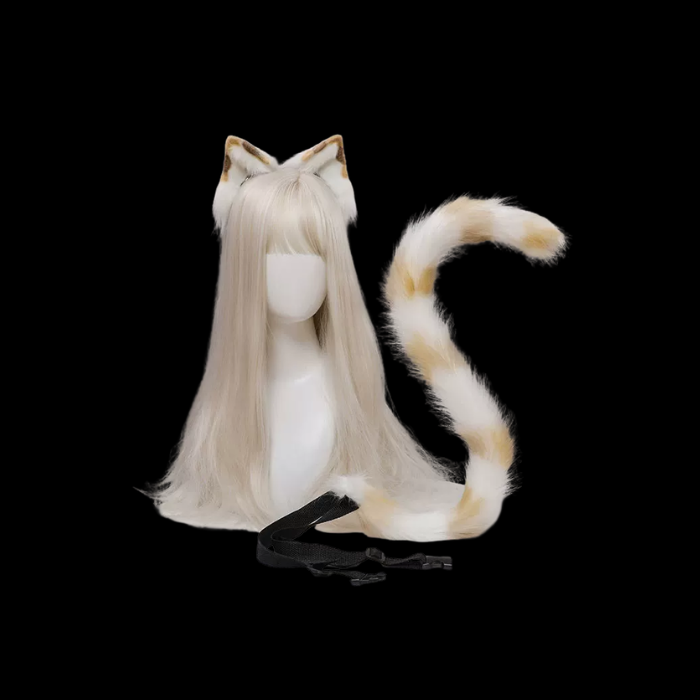 Patterned Cat Ears & Long Tail Bundle thumbnail 3