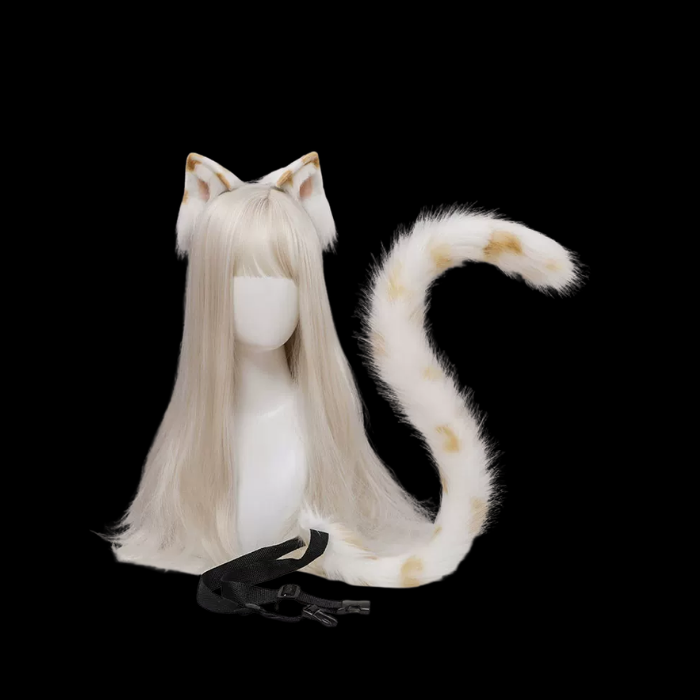 Patterned Cat Ears & Long Tail Bundle thumbnail 4