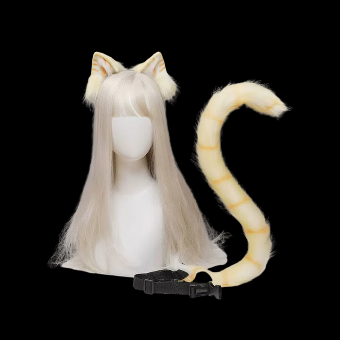 Patterned Cat Ears & Long Tail Bundle thumbnail 5