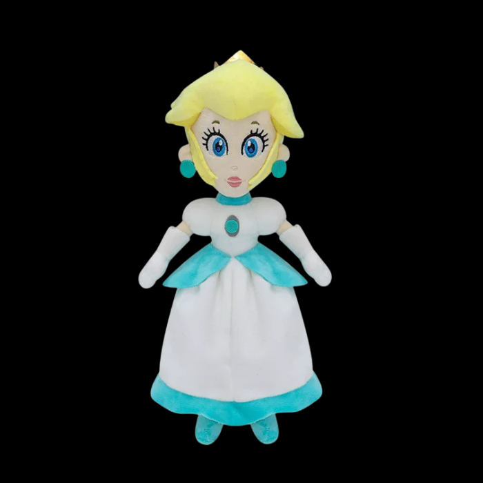 Premium Handcrafted Aqua White Fantasy Plush Doll
