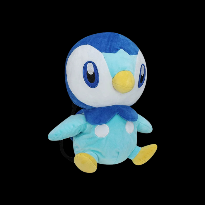 Premium Handcrafted Arctic Penguin Plush Character Backpack