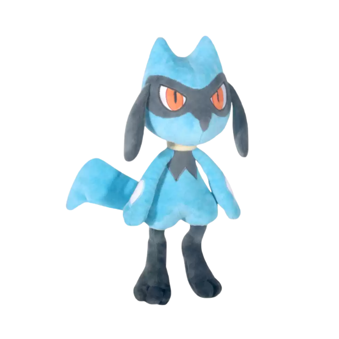 Premium Handcrafted Azure Wolf Plush Doll thumbnail 1