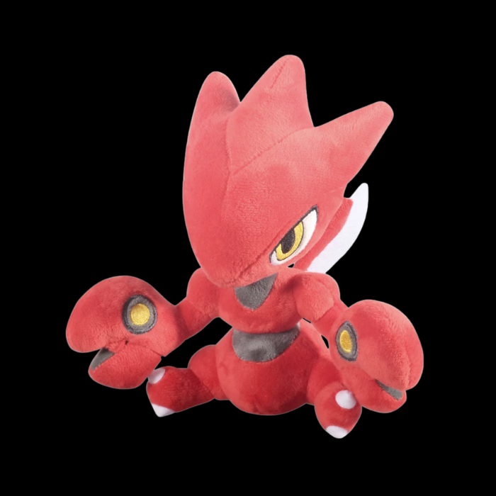 Premium Handcrafted Crimson Claw Guardian Plush