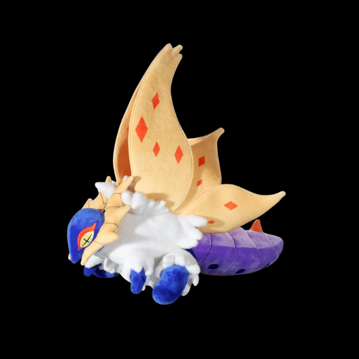 Premium Handcrafted Crimson Ember Moth Plush Companion thumbnail 1