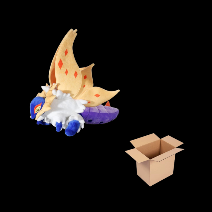Premium Handcrafted Crimson Ember Moth Plush Companion thumbnail 3