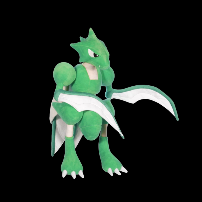 Premium Handcrafted Emerald Blade Warrior Plush