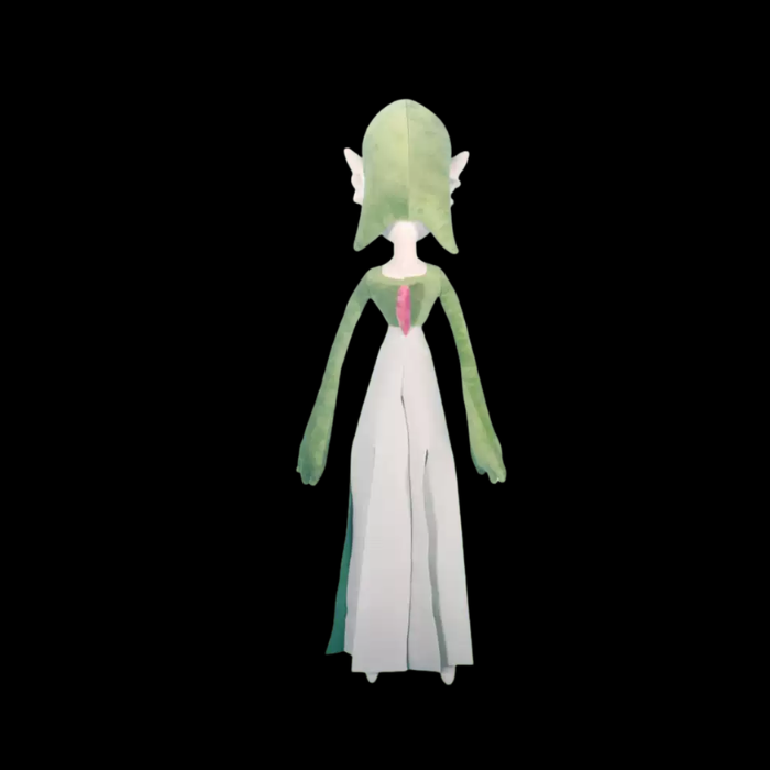 Premium Handcrafted Emerald Guardian Plush Companion thumbnail 2