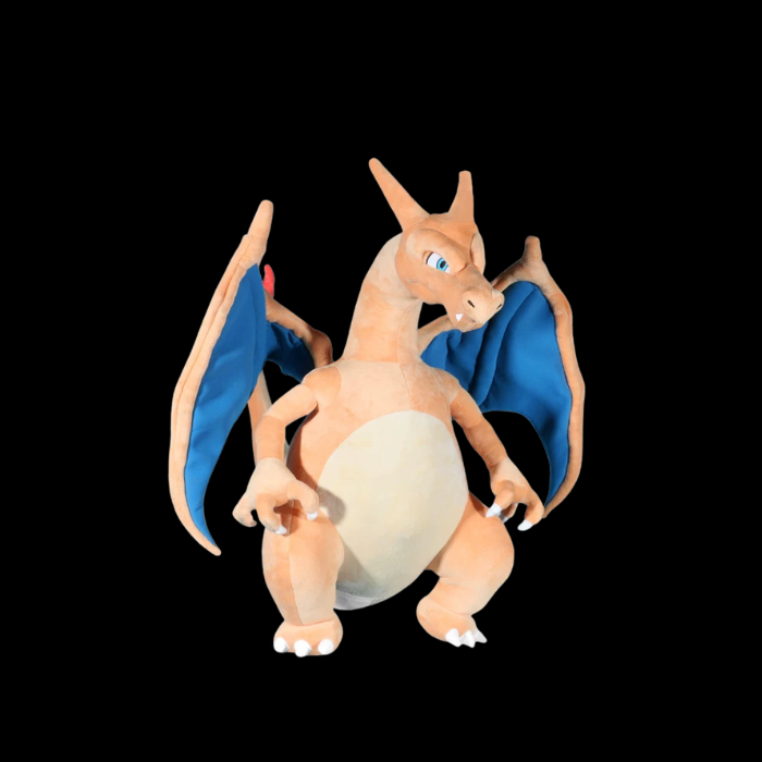 Premium Handcrafted Fire Dragon Guardian Plush thumbnail 2