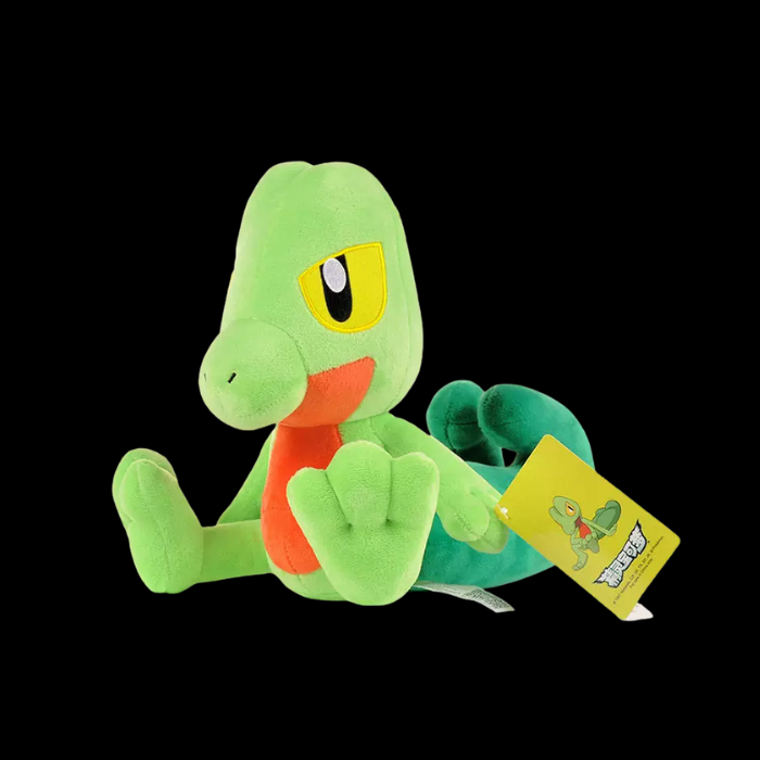 Premium Handcrafted Forest Gecko Plush Companion