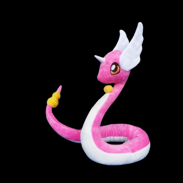 Premium Handcrafted Frost Serpent Guardian Plush thumbnail 2