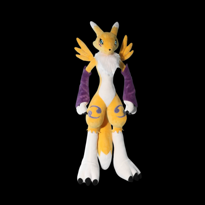 Premium Handcrafted Golden Guardian Beast Plush