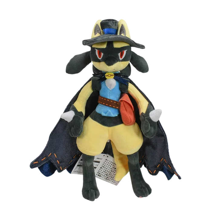 Premium Handcrafted Golden Phantom Ranger Wolf Plush