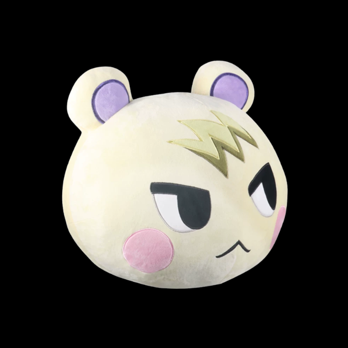 Premium Handcrafted Grumpy Bear Plush Cushion