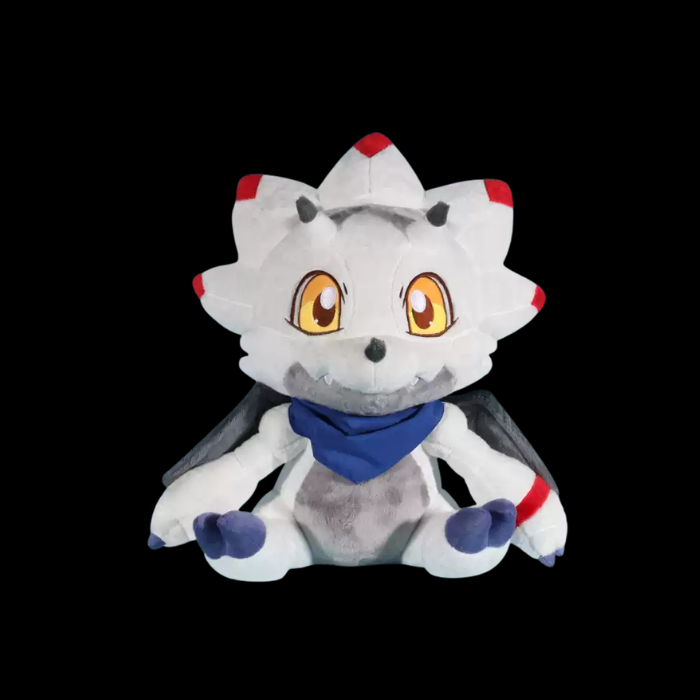 Premium Handcrafted Guardian Wolf Cub Plush Companion thumbnail 2