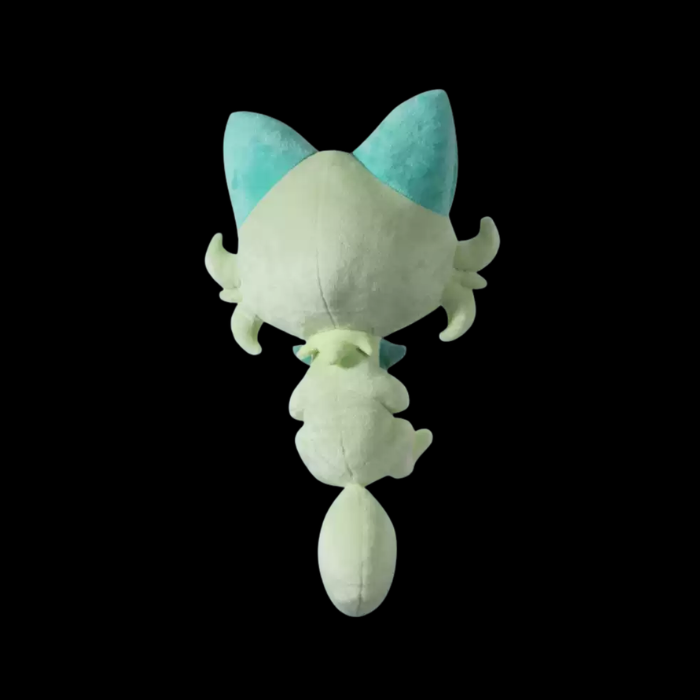 Premium Handcrafted Leaf Cat Plush Character Companion thumbnail 2
