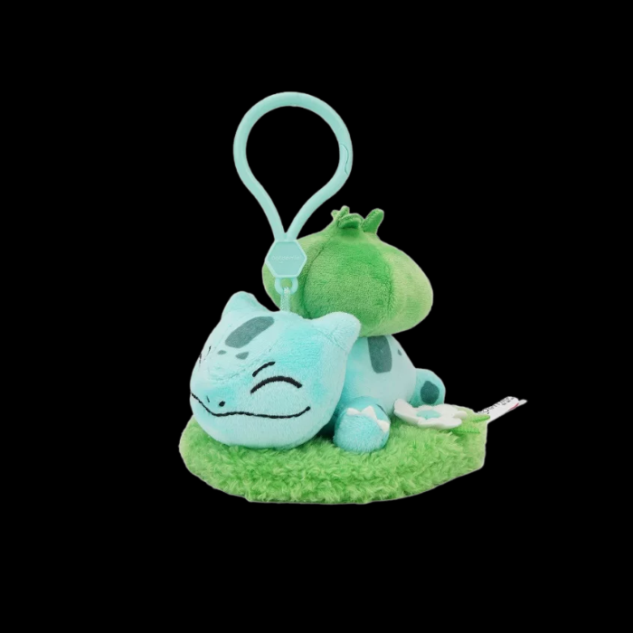 Premium Handcrafted Leaf Guardian Creature Plush Keychain (6.5 cm)