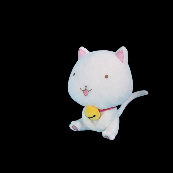 Premium Handcrafted Lucky Bell Kitten Plush thumbnail 2