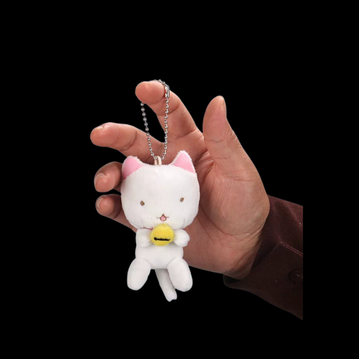 Premium Handcrafted Lucky Bell Kitten Plush thumbnail 4