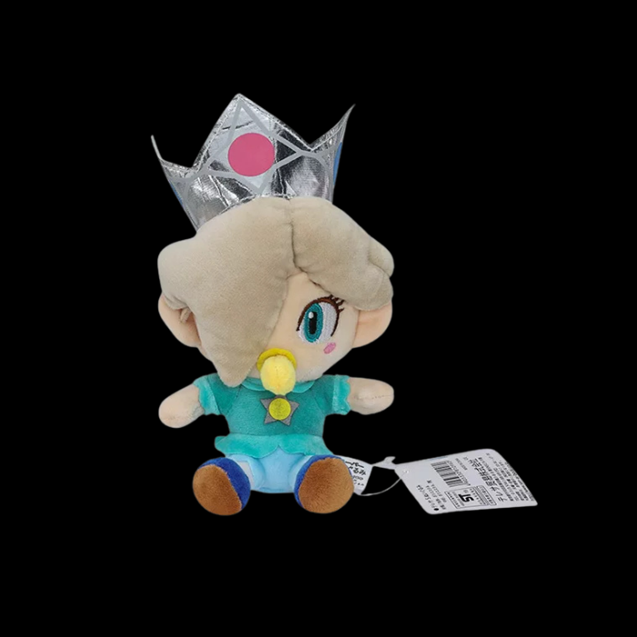 Premium Handcrafted Mini Aqua Crown Plush Doll