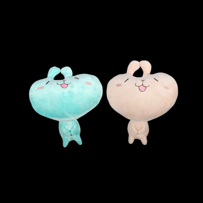 Premium Handcrafted Mint Bunny Plush Doll thumbnail 1