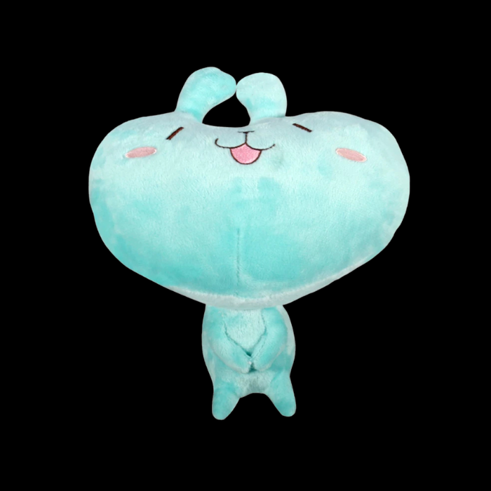 Premium Handcrafted Mint Bunny Plush Doll thumbnail 2