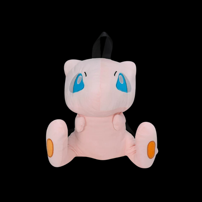 Premium Handcrafted Mystic Pink Plush Character Backpack