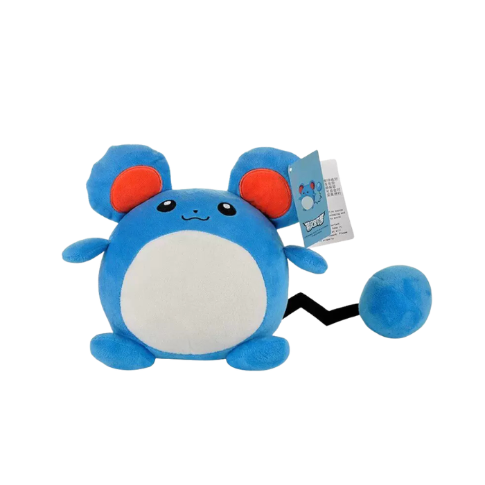 Premium Handcrafted Ocean Blue Bubble Mouse Plush Companion (25cm)