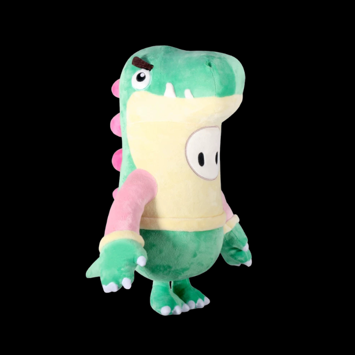 Premium Handcrafted Pastel Dino Plush Buddy thumbnail 1