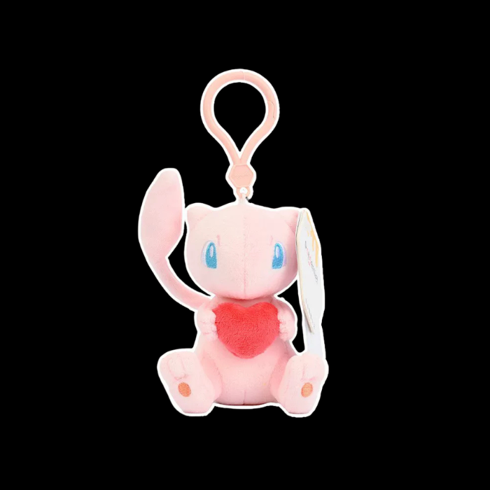 Premium Handcrafted Pastel Psychic Fox Plush Charm Keychain (8.5 cm)