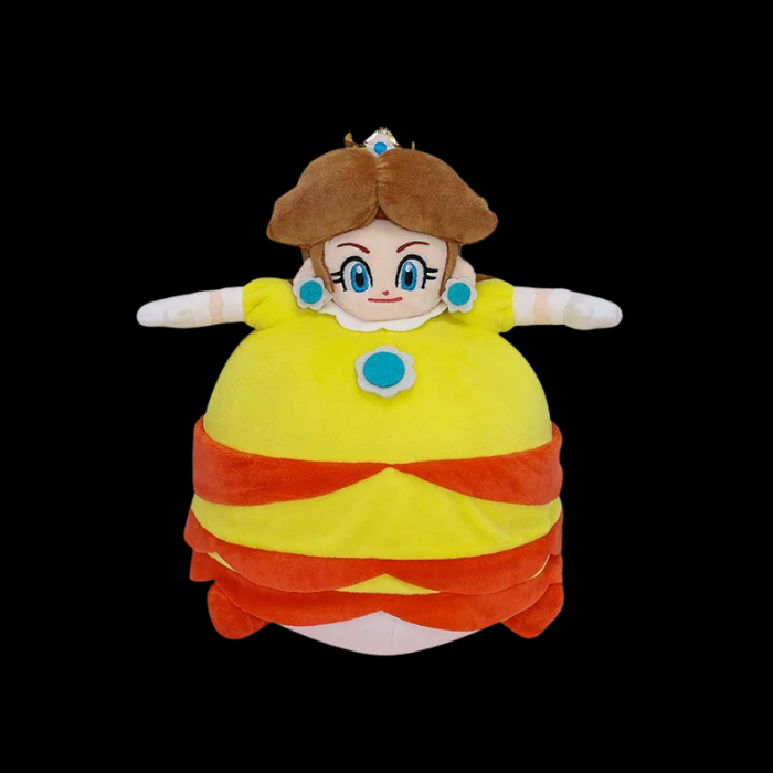 Premium Handcrafted Royal Golden Balloon Plush Doll