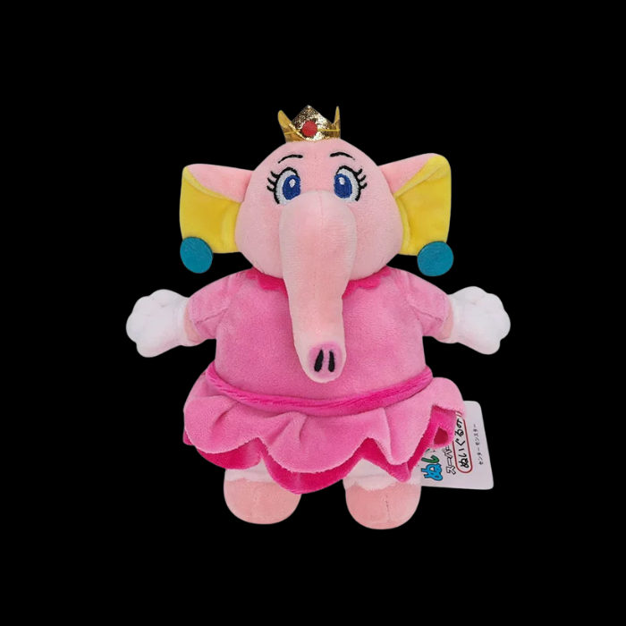 Premium Handcrafted Royal Pink Elephant Plush Doll