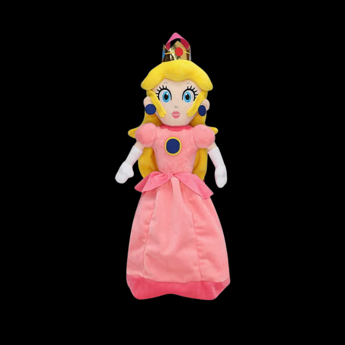 Premium Handcrafted Royal Pink Princess Plush Backpack