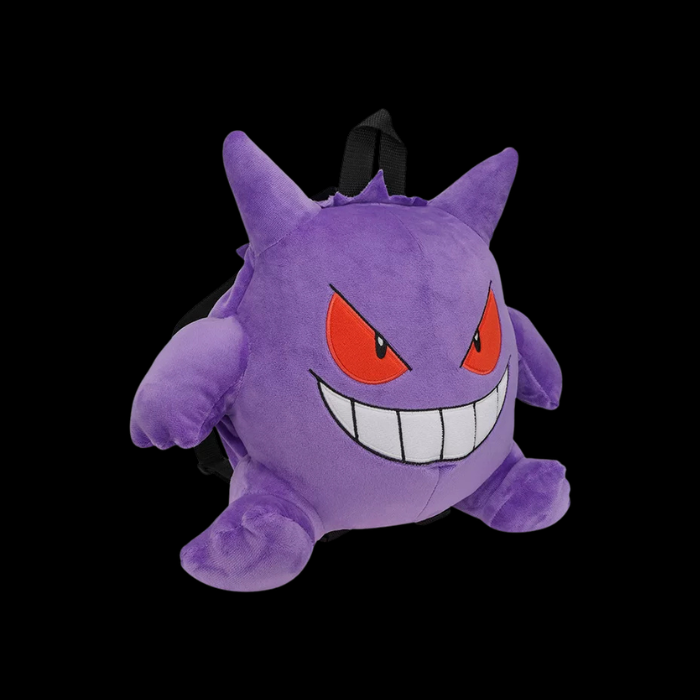 Premium Handcrafted Shadow Phantom Plush Character Backpack