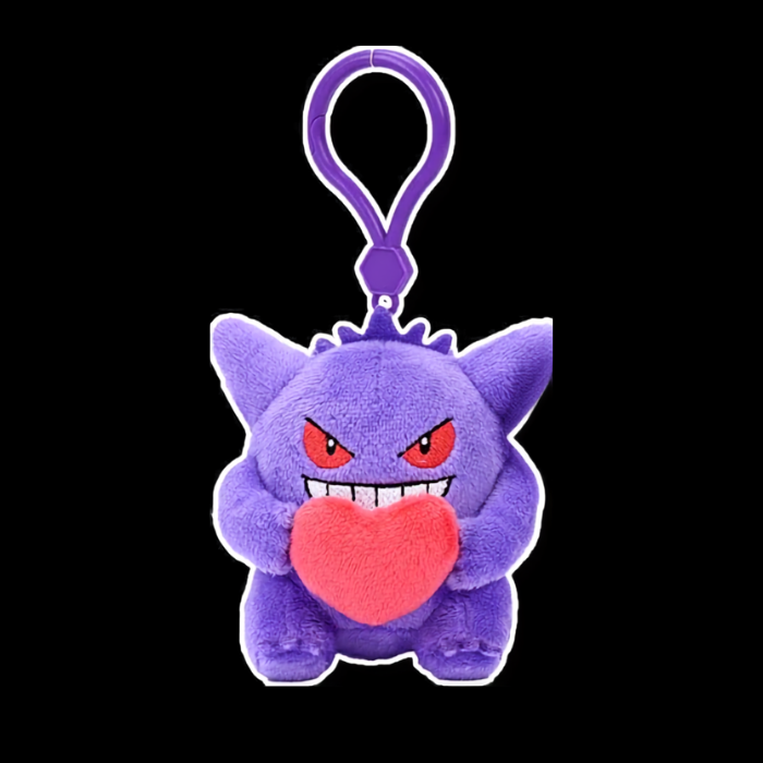 Premium Handcrafted Shadow Spirit Plush Charm Keychain (8.5 cm)