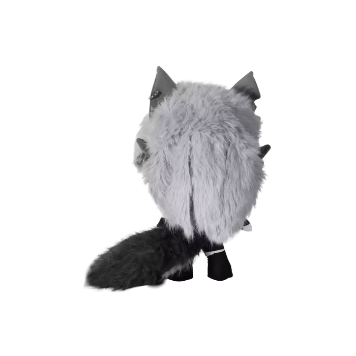 Premium Handcrafted Shadow Wolf Plush Companion thumbnail 2