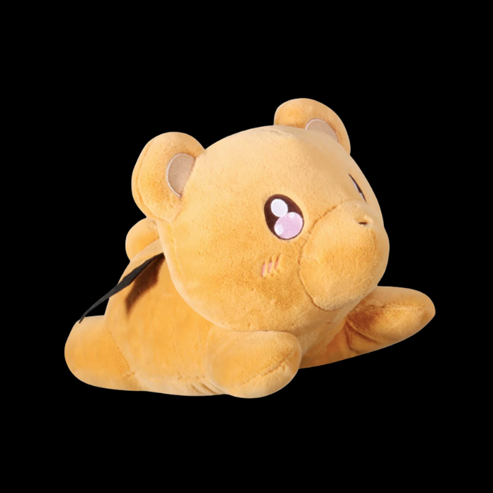 Premium Handcrafted Sleepy Demon Bear Plush Companion thumbnail 1