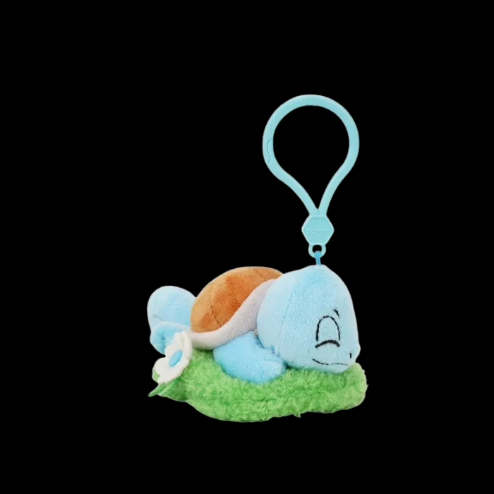 Premium Handcrafted Sleepy Shell Plush Keychain (6 cm)