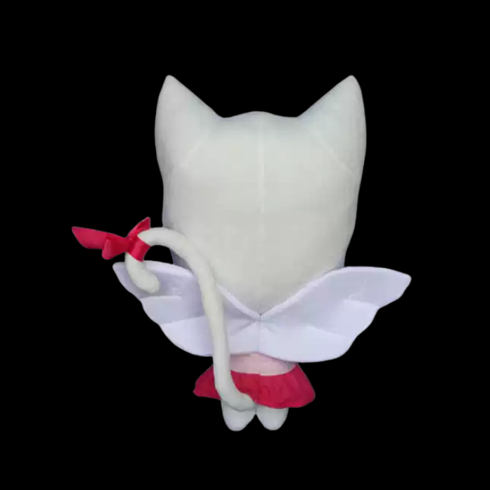Premium Handcrafted Snow Whisper Cat Plush Companion thumbnail 2
