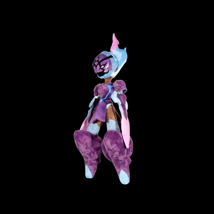 Premium Handcrafted Spectral Blade Warrior Plush thumbnail 1