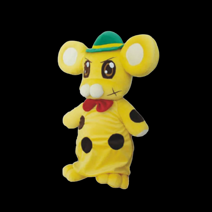 Premium Handcrafted Spotted Mouse Plush Companion