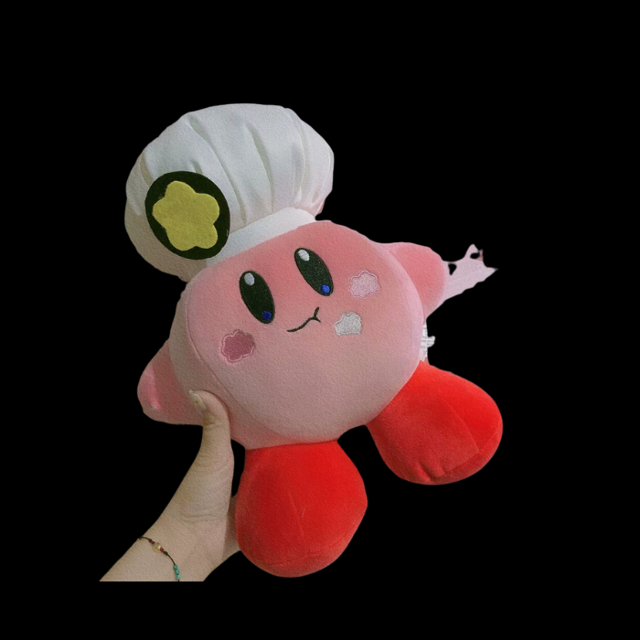 Premium Handcrafted Strawberry Chef Star Plush Doll thumbnail 2