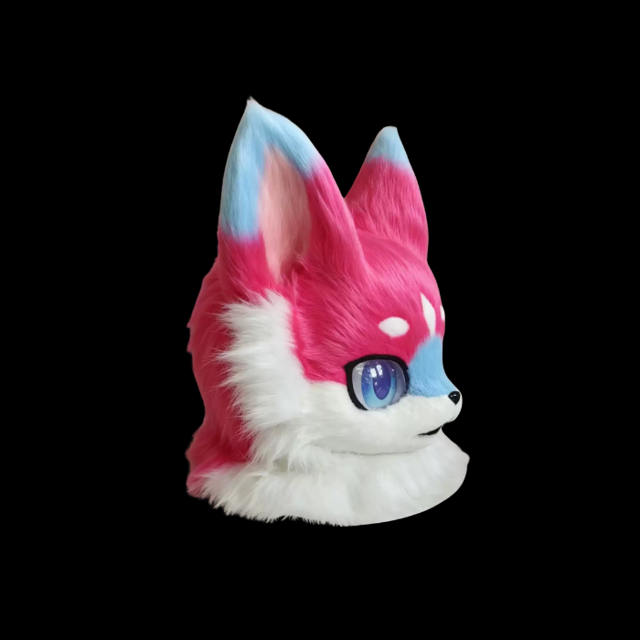 Roseglow Kemono Fursuit Head thumbnail 3