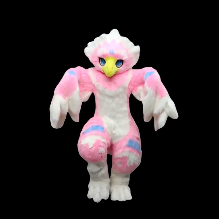 Rosewing Bird Fursuit Fullsuit thumbnail 1