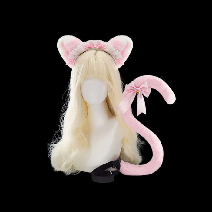 Ruffled Kitty Ears & Long Tail Bundle thumbnail 3
