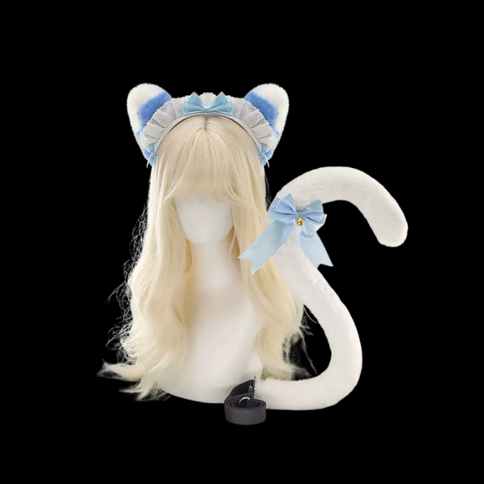 Ruffled Kitty Ears & Long Tail Bundle thumbnail 4