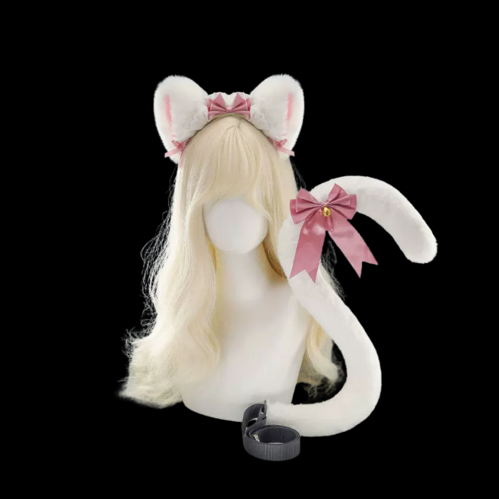 Ruffled Kitty Ears & Long Tail Bundle thumbnail 5
